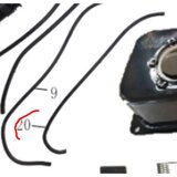  gumena cev l=820 mm 4040-18-00028 za skuter motovene new adviser | Eponuda.com