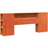  Polica za knjige Krevetski okvir Vosak smeđa 200 x 200 cm | shoptok.hr