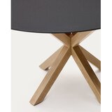 Kave Home Okrogla jedilna miza s stekleno mizno ploščo ø 150 cm Argo – | Shoptok.si