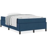  Postelja z vzmetnico Modra 120 x 190 cm blago, (5000127798) | Shoptok.si