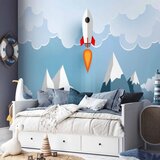  Foto tapeta - Rocket in the Clouds 300x210 Vodootporna | shoptok.hr