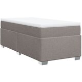 Maison Chic Box spring postelja - Vzmetna postelja z vzmetnico taupe 90x190 cm blago SL10168, (21885601) Cene