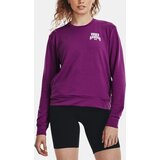 Under Armour Sweatshirt UA Rival Terry Graphic Crew-PPL - Women Cene