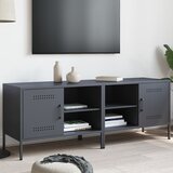 vidaXL TV omarica 2 kosa antracitna 68x39x50,5 cm jeklo Cene