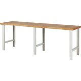 eurokraft pro delovna miza, modularni sistem serije 7, brez spodnjih elementov, zelo široka izvedba, šxg 2500 x 700 mm | Shoptok.si