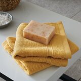 Catherine Lansfield Rumene frotirne bombažne brisače v kompletu 2 ks 30x30 cm Zero Twist – | Shoptok.si
