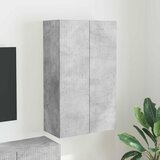 TV zidni ormar Zidne Betonski sivi 59,5 x 31 x 100 cm | shoptok.hr