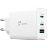 j5create JUP3365E-EN punjač za mobitel Slušalice, Mobilno računalo, Mobilni telefon, Prijenosno računalo, Prijenosna igraća konzola, Pametni sat, Tablet Bijelo AC Brzo punjenje U zatvorenom Cijene