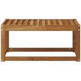  Vanjska klupa Prirodna 79 x 43 x 37 cm Čvrsto drvo akacije | Eponuda.ba