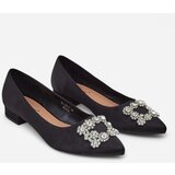 Resti Women's satin-like ballerinas with a buckle Legant | ePonuda.com