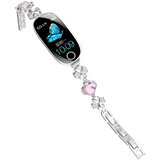 INF Smartwatch z merjenjem srčnega utripa, SpO2 in krvnega tlaka, IP67, Bluetooth 5.3 Silver, (5000263692) | Shoptok.si