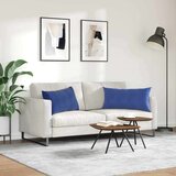 vidaXL jastučići za sofu 2 pcs policijska plava 80 x 40 cm | shoptok.hr