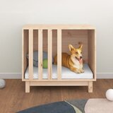  Kućica za pse 70 x 50 x 62 cm od masivne borovine | shoptok.hr
