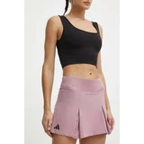 Adidas Sportska suknja boja: ružičasta, mini, širi se prema dolje, IT6583