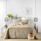 Douceur d intérieur Svjetlo smeđi set prekrivača i jastučnice od mikrovlakana 240x260 cm Romane – | shoptok.hr