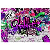  Tapeta - Purple Graffiti 400x280 | shoptok.hr