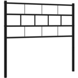  The Living Store Kovinsko posteljno vzglavje črno 100 cm - Vzglavje, (21451983) | Shoptok.si