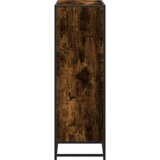 vidaXL Knjižna omara dimljeni hrast 80,5x35x107,5 cm inženirski les | Shoptok.si