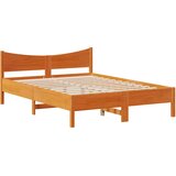  Okvir kreveta s ladicama voštano smeđi 150x200 cm od borovine | shoptok.hr