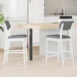  Trpezarijske stolice 2 pcs Bijelo 48 x 49 x 95 cm | shoptok.hr