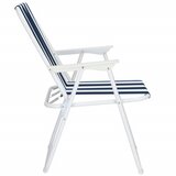  Vrtna stolica bijelo-plava Gc0050 | shoptok.hr