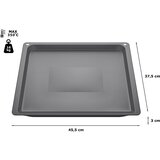 Bosch HEZ631070 Peka za pecenje 30 x 455 x 375 mm, pogodna za pirolizu, pogodna za pranje u perilici posuda. | shoptok.hr
