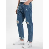 Brave Soul Jeans hlače MJN-BARKERPAINT Modra Regular Fit