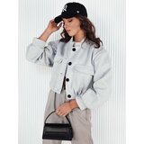 DStreet Kurtka damska bomberka HONES jasnoszara | Shoptok.si