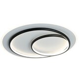 Brilagi LED prigušiva stropna svetiljka IRIS LED/70W/230V prečnik 50 cm bela/crna + daljinski upravljač | Eponuda.com