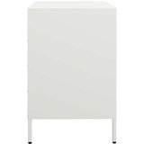  Komoda bijela 68x39x58,5 cm Hladno valjani čelik | Eponuda.com