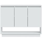  Komoda bijela 97 x 31 x 75 cm od konstruiranog drva | shoptok.hr