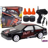  Auto na daljinsko upravljanje s kotačima za zmjenu 1:24 Replaceable - crni | Shoptok.si