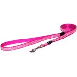 Rogz trendy produženi povodac za pse bones, 8mm, xs, roze | ePonuda.com
