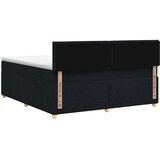  Boxspring krevet s madracem Crna 180 x 200 cm Tkanina | shoptok.hr