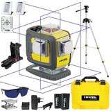 Nivel System CL4D-P 60/140m Linijski laser - nivelir / 4 x 360° Ljubičaste linije / Stativ / Li-ion baterija / BLUETOOTH | shoptok.hr