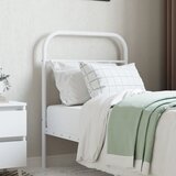 Metalno zamjensko uzglavlje bijelo 75 cm | shoptok.hr