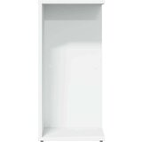 vidaXL Nočna mizica bela 46,5x29x61 cm inženirski les | Shoptok.si