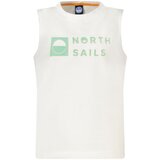 North Sails dječja bijela majica bez rukava Cijene