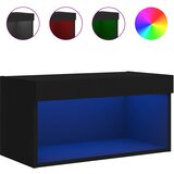  The Living Store TV omarica z LED lučmi črna 60x30x30 cm - TV Omarica, (21499207) | Shoptok.si