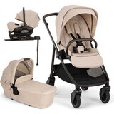 Nuna® Voziček 4v1 Arra Flex in baza Next Swiv biscotti | Shoptok.si