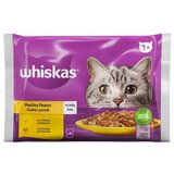 Whiskas Kesice za mačke piletina i ćuretina 4x 85 gr