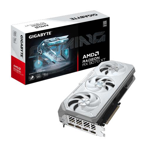 Gigabyte radeon rx 9070 xt gaming oc ice 16G – GV‐R907XGAMINGOCICE‐16GD Cene