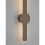 Nova Luce Sivo-bež LED zidna lampa aluminijska Norei – | shoptok.hr