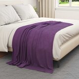  Pokrivači za bacanje 24 pcs Ljubičasta 170 x 130 cm Runo | shoptok.hr