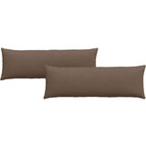 vidaXL jastučići za sofu 2 pcs smeđa 120 x 40 cm tkanina | shoptok.hr
