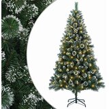  Umjetno božićno drvce 210 cm 300 LED lampica Topla bijela - 210 cm s LED svjetlima | shoptok.hr