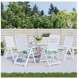 vidaXL Jastuci za stolice 6 kom s uzorkom li&scaron;ća 50x50x3 cm od tkanine cijene