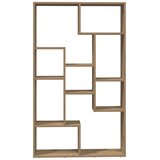  Regal za knjige boja hrasta 72x20x120,5 cm od konstruiranog drva Smeđa | shoptok.hr