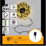 Aigostar LED solarna božićna girlanda 300xLED/8 funkcija 32m IP65 topla bela 1200 mAh Cene