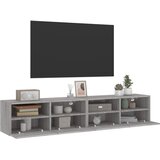  Zidni TV ormarići 2 kom siva boja hrasta 80 x 30 x 30 cm drveni | Eponuda.com